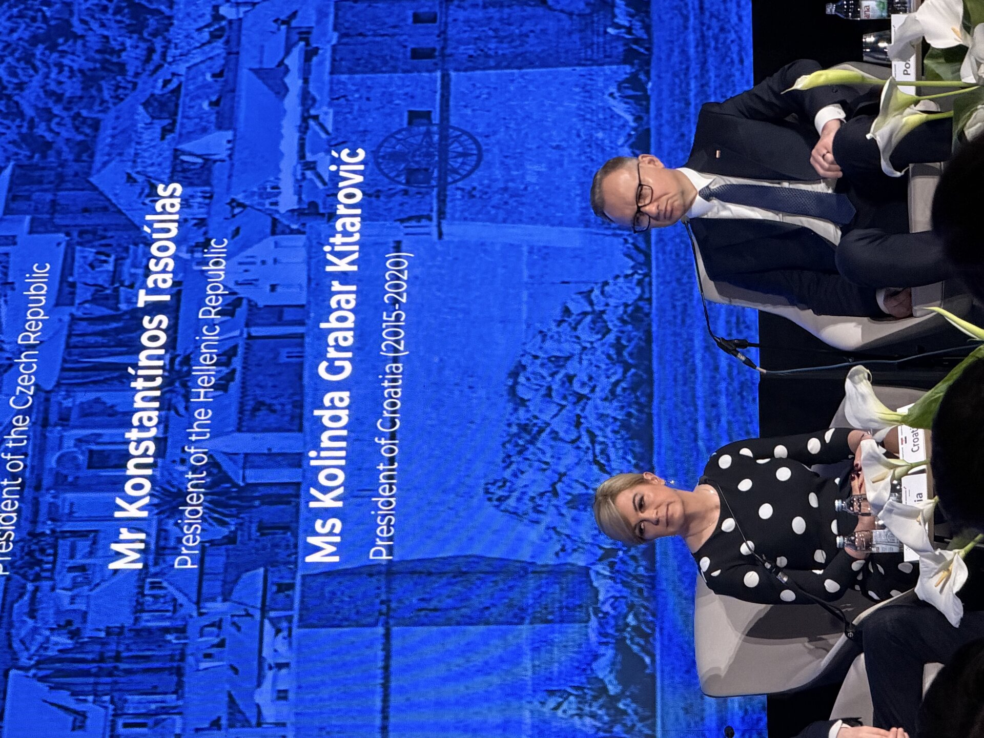 Panel z Tasoulasem i Grabar-Kitarović, Dubrownik 2026
